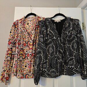 Womens Bundle of 2 XS Loft Blouses